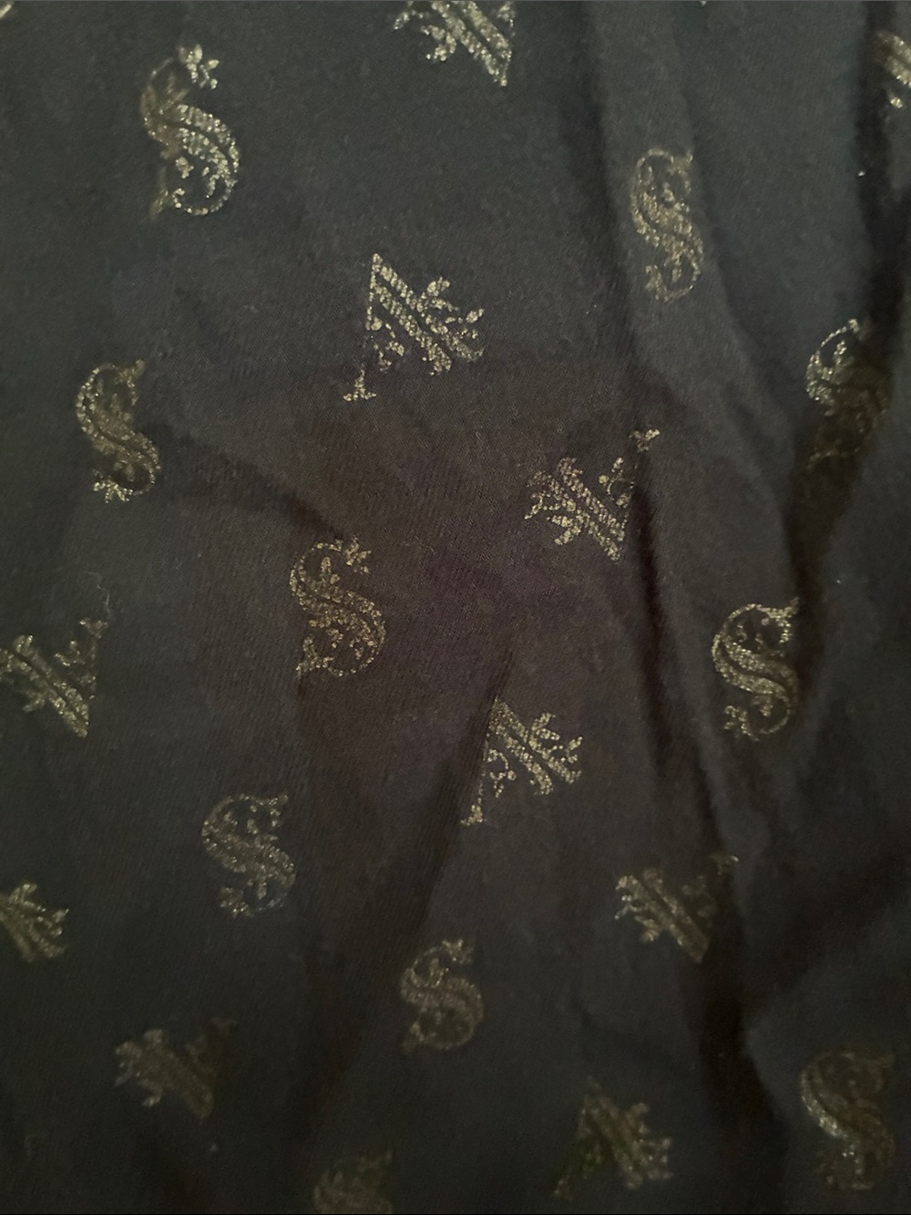Victoria's Secret Navy Blue Printed Pajama Pants - Picture 2 of 3